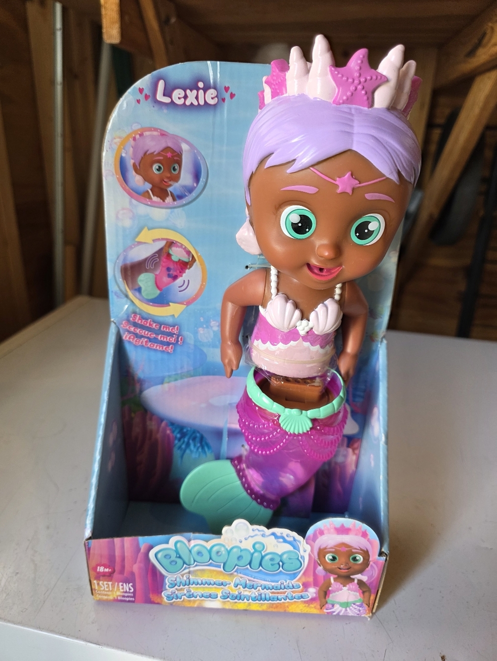 Bloopsies Mermaid Shimmer Tail Lexie Doll